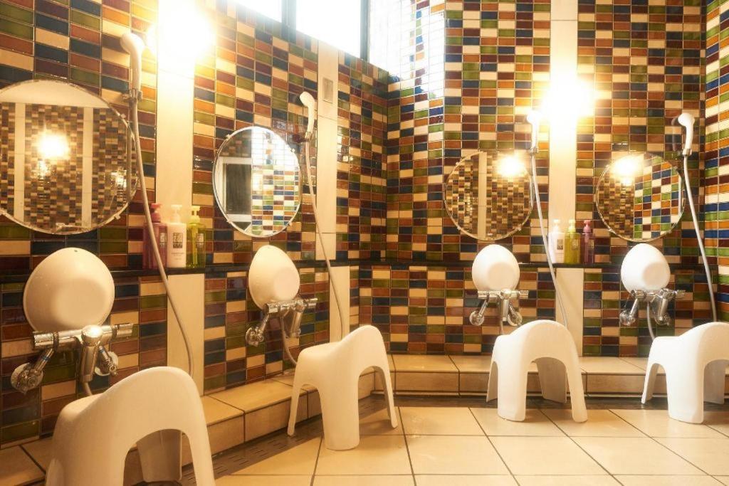 Sounkyo Onsen Kumoi Hotel Kamikava Kültér fotó